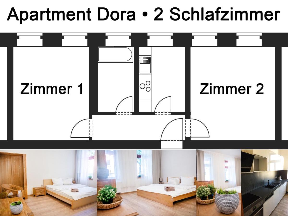 Apartment Dora Хемніц Екстер'єр фото